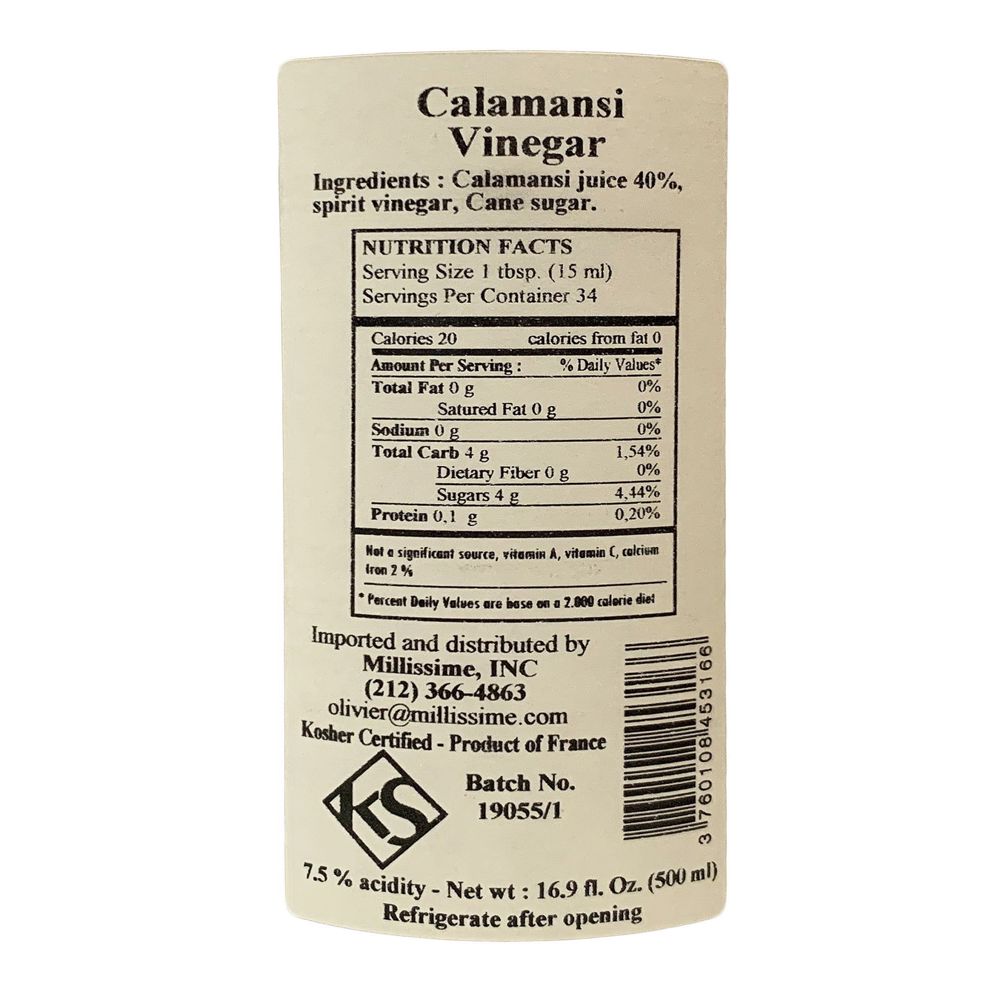 Huilerie Beaujolaise Calamansi Vinegar – The Curated Pantry