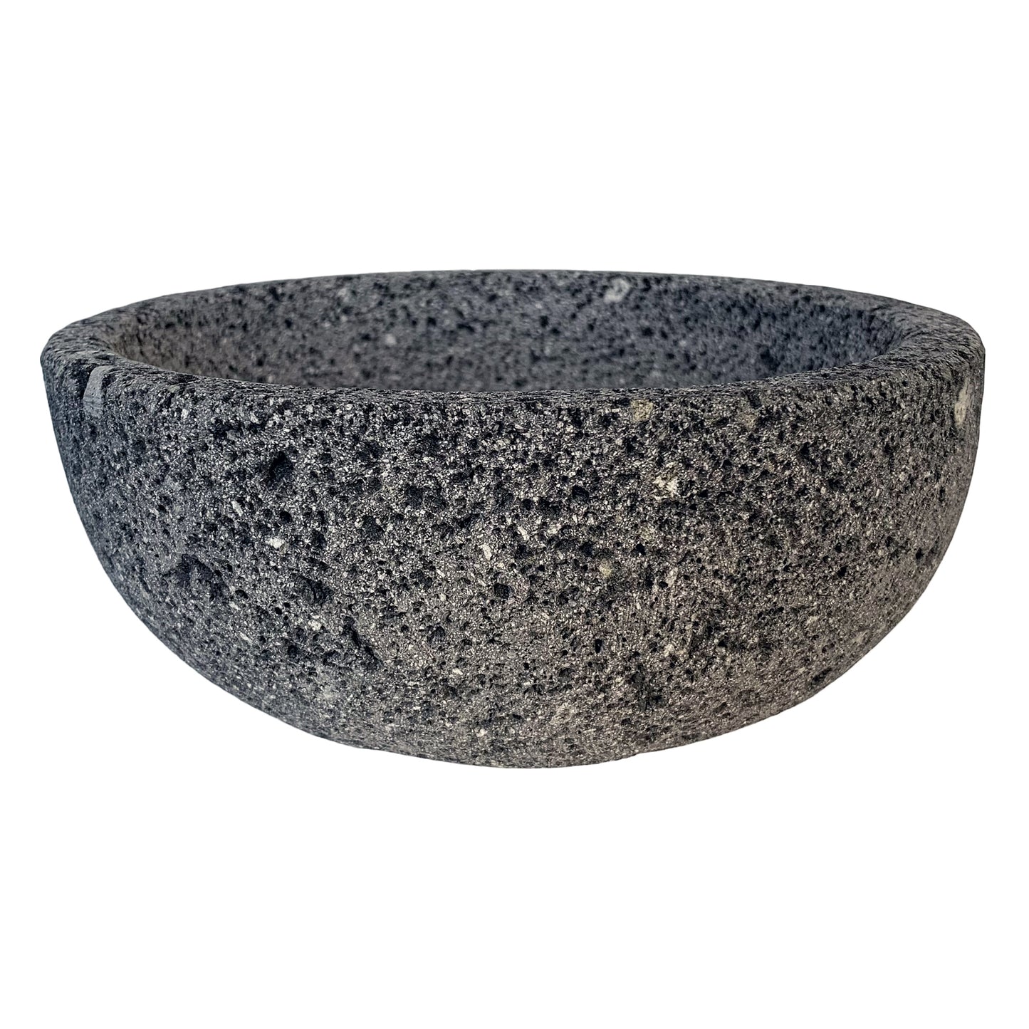 Large (12 inch) Mexican Molcajete Bowl  Hand-carved 100% Volcanic Sto –  The Curated Pantry